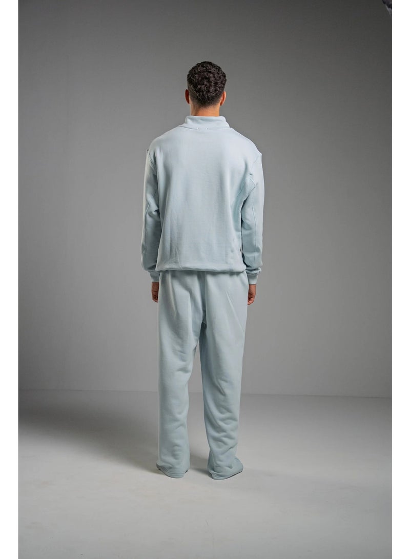 Basic Look Quarter zip Milton Sweatshirt - Image 4